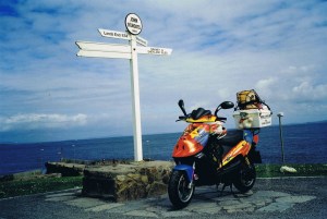 Harry at John O'Groats