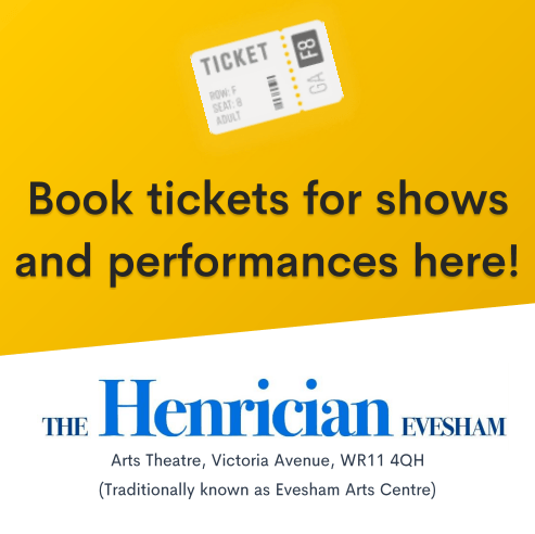 Book Tickets for Shows and performances here! At the Tracy Sollis Trust Evesham.