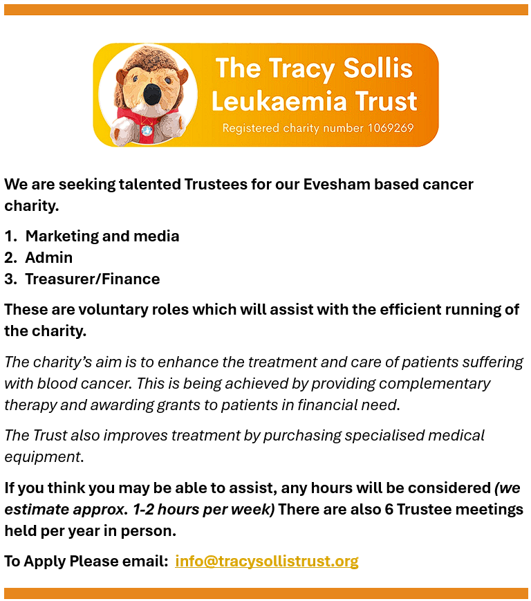 Seeking talented Trustees