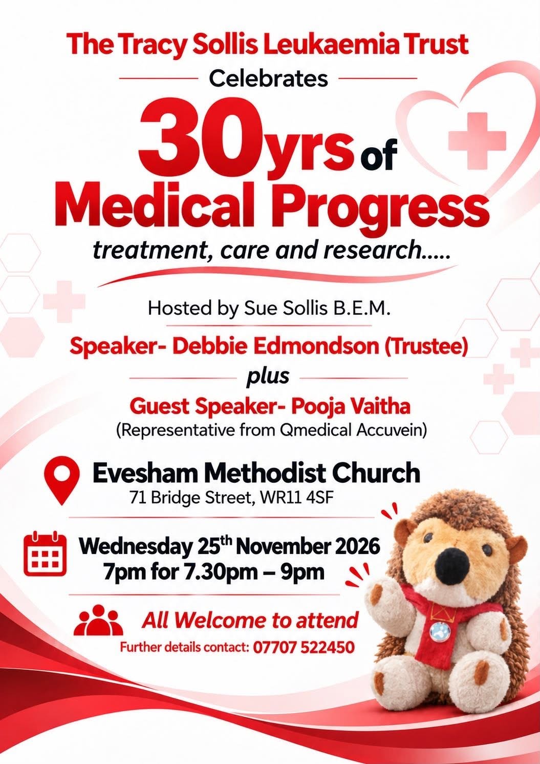 The Trust Celebrates 30 Years of Medical Progress – Wednesday 25th&nbsp;November
